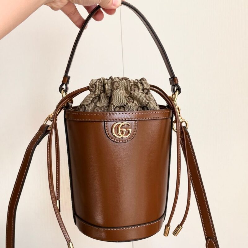 Alternative view of Gucci Ophidia Mini Bucket Bag Brown 20Cm 760201 AACP4 2342