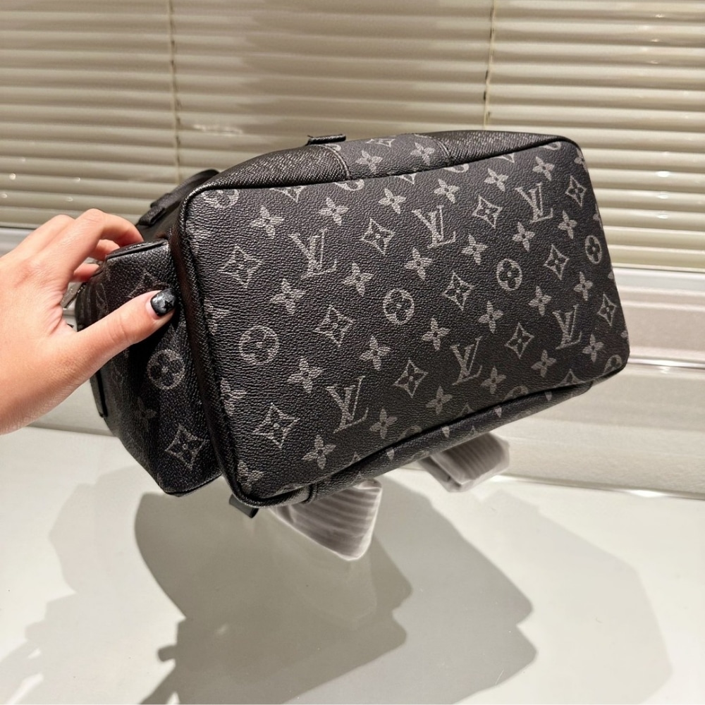 Louis Vuitton Lv Monogram Taigarama Outdoor Backpack Black 40Cm - Image 3