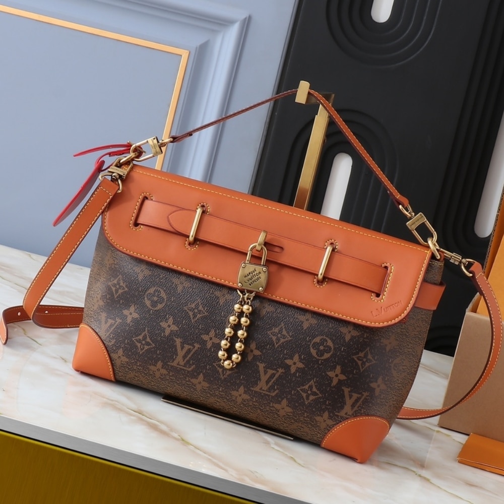 Louis Vuitton Steamer Crossbody Bag Brown 30Cm M11533 - Image 2