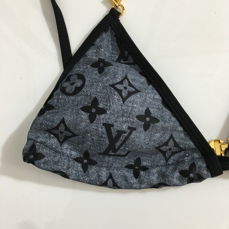 Louis Vuitton Bikini Monogram Black And Gray - Image 7