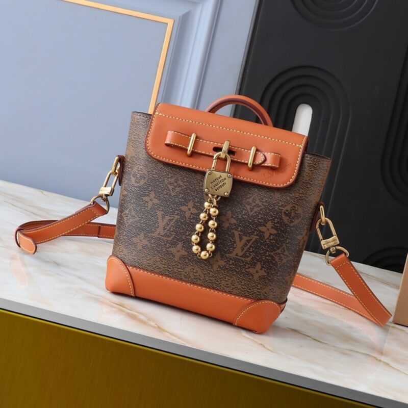 Alternative view of Louis Vuitton Steamer Bag 15 Brown 16.5Cm M11630