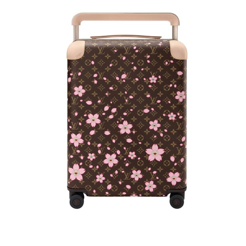 Louis Vuitton X Takashi Murakami  Horizon 55 Sakura Brown 55Cm M13788