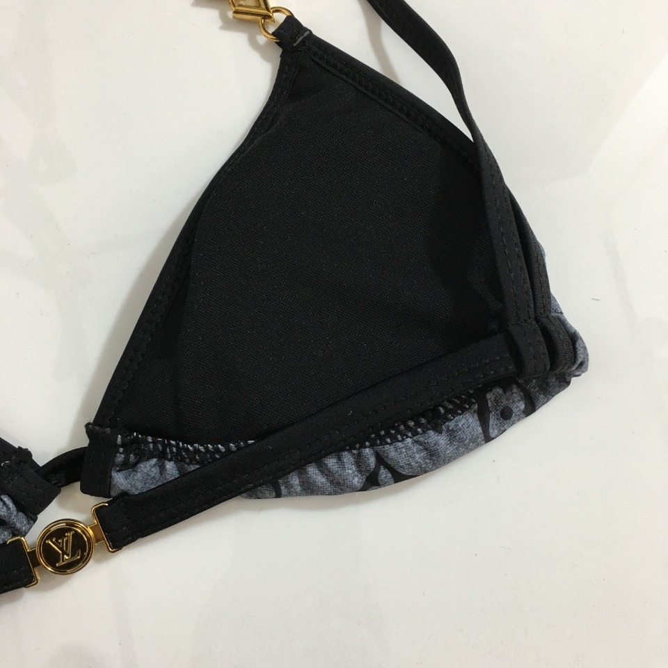 Louis Vuitton Bikini Monogram Black And Gray - Image 8