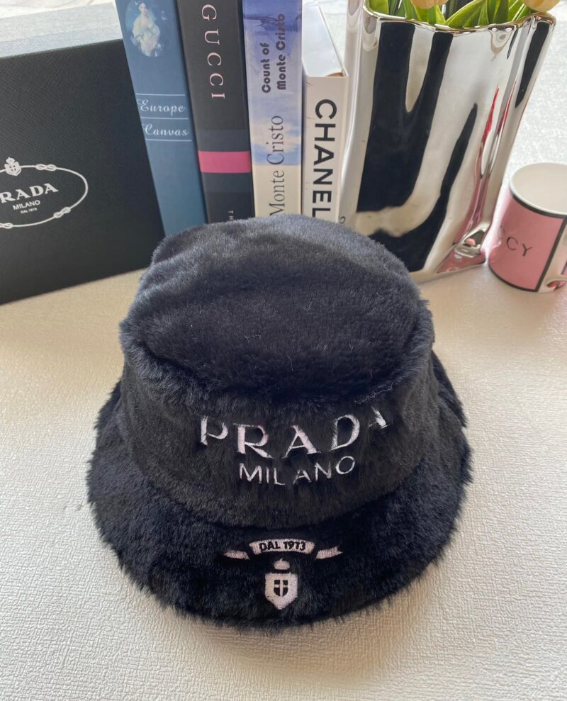 Alternative view of Prada Bucket Hats Wide-Brimmed Hats Black