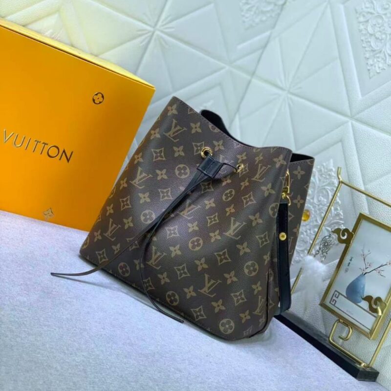 Alternative view of Louis Vuitton Neonoe Monogram Leather Bag Brown 25Cm