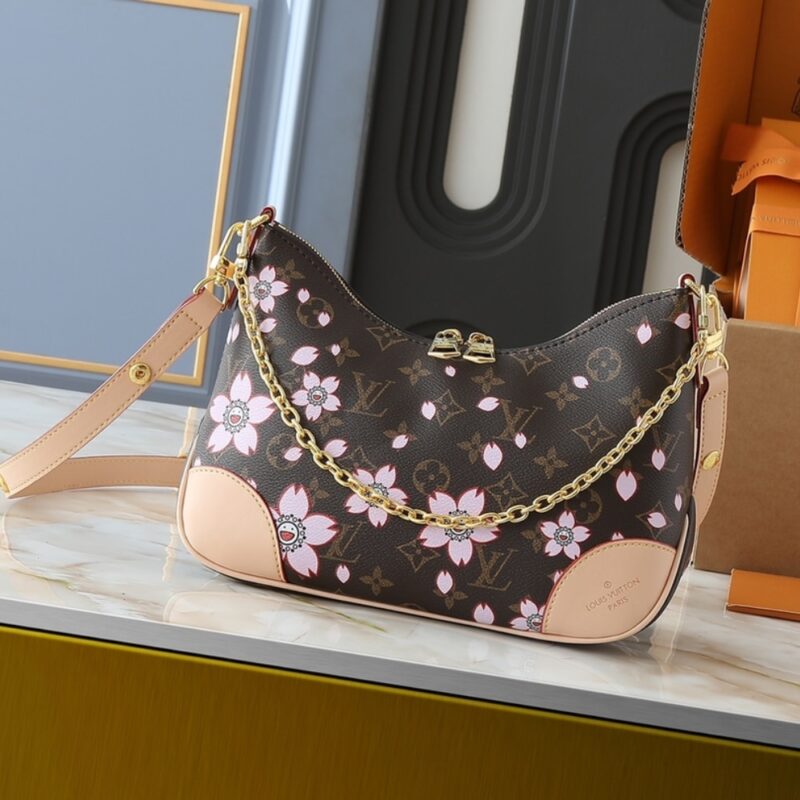 Alternative view of Louis Vuitton X Takashi Murakami Boulogne Sakura Brown 27Cm M13265