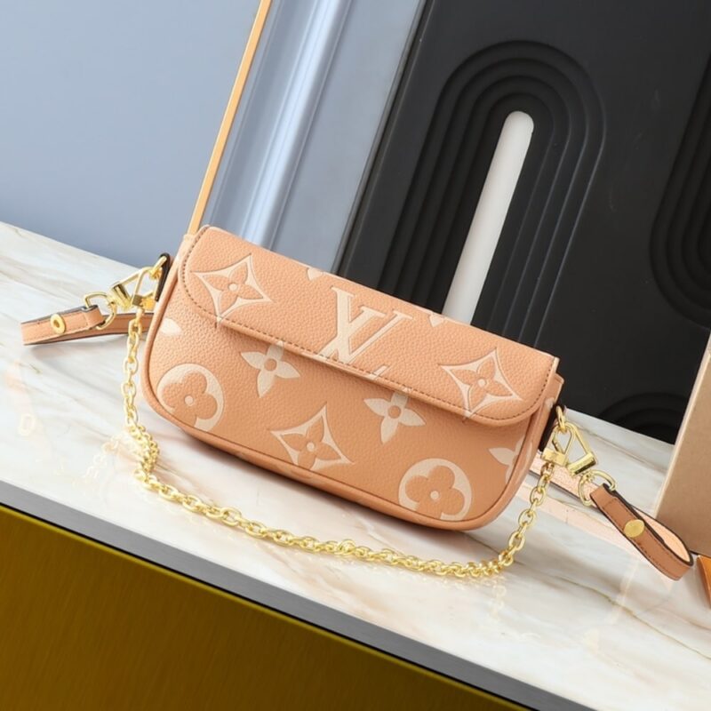 Alternative view of Louis Vuitton Ivy Bag Monogram Empreinte Cream 23.5Cm M12758