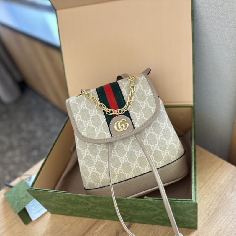 Alternative view of Gucci Ophidia Gg Mini Backpack Cream 22Cm