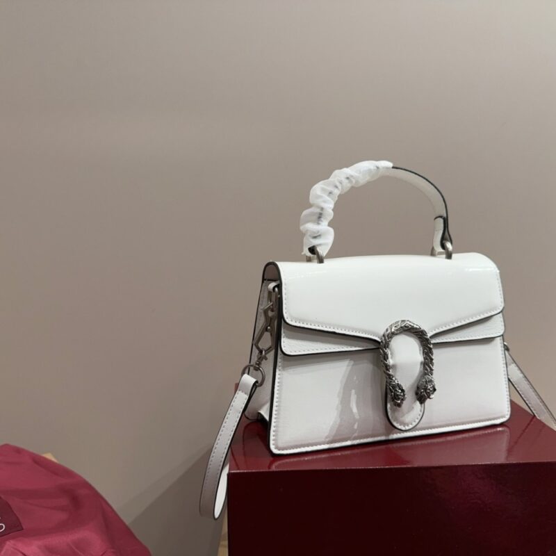 Alternative view of Gucci Dionysus Small Top Handle Bag Light Grey 24Cm 799599 0Aaa6 1712