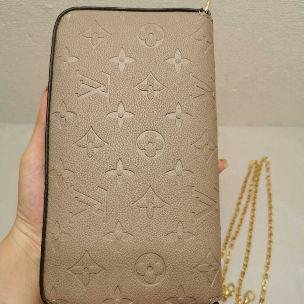 Louis Vuitton Felicie Pochette Monogram Bag Beige 21Cm M82609 - Image 4