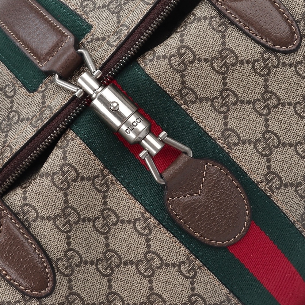 Gucci Jackie 1961 Shoulder Bag Beige Ebony 45Cm - Image 8