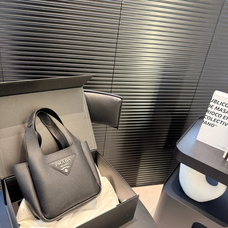 Alternative view of Prada Leather Mini Handbag Black 18Cm 1Ba349 2Dkv F0632 V Ono
