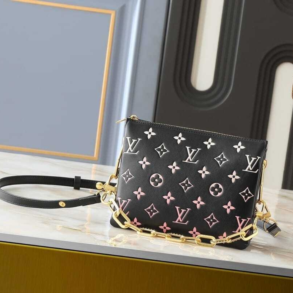 Louis Vuitton Coussin BB Bag Black Pink 21Cm M12159 - Image 6
