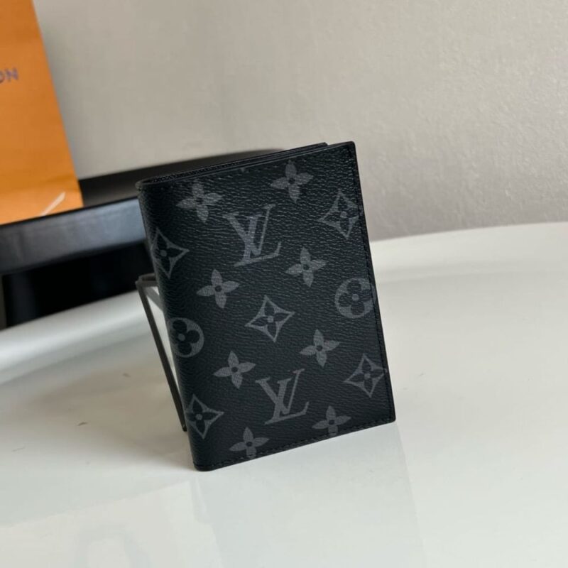 Alternative view of Louis Vuitton Passport Cover Monogram Eclipse Black 14Cm M64501