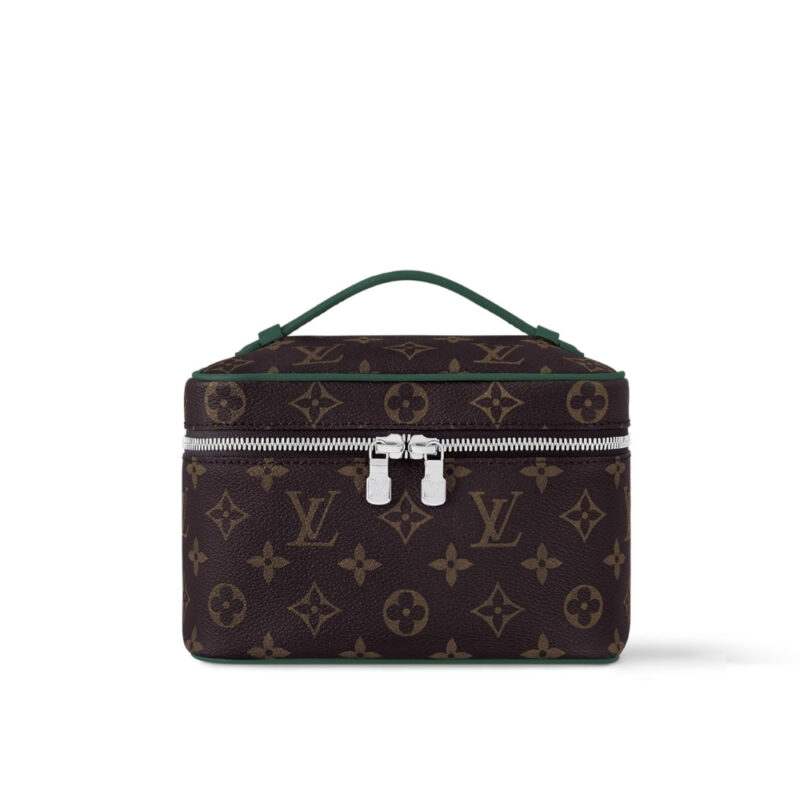 Louis Vuitton Nice Mini Monogram Canvas Green 20Cm
