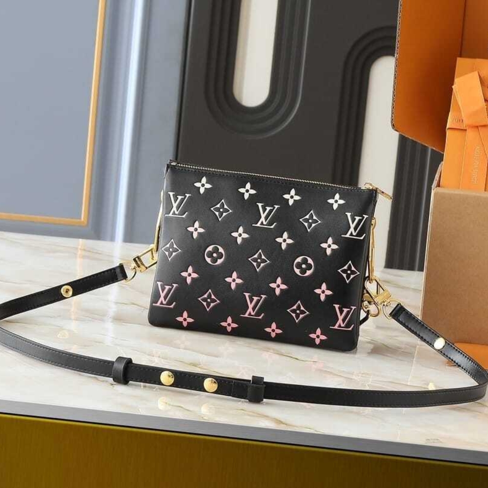 Louis Vuitton Coussin BB Bag Black Pink 21Cm M12159 - Image 2