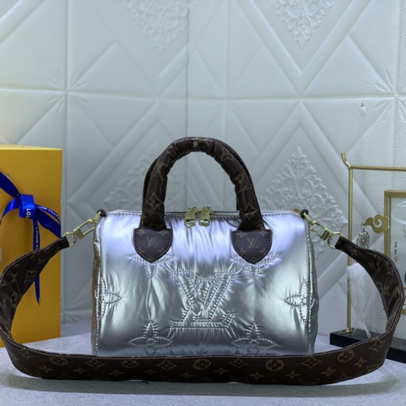 Alternative view of Louis Vuitton Speedy Bandoulière 25 Recycled Nylon Silver 25Cm M20973