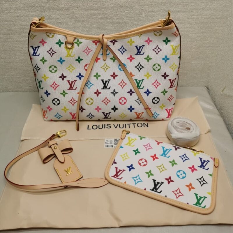 Alternative view of Louis Vuitton X Takashi Murakami Carryall PM 29Cm M13661