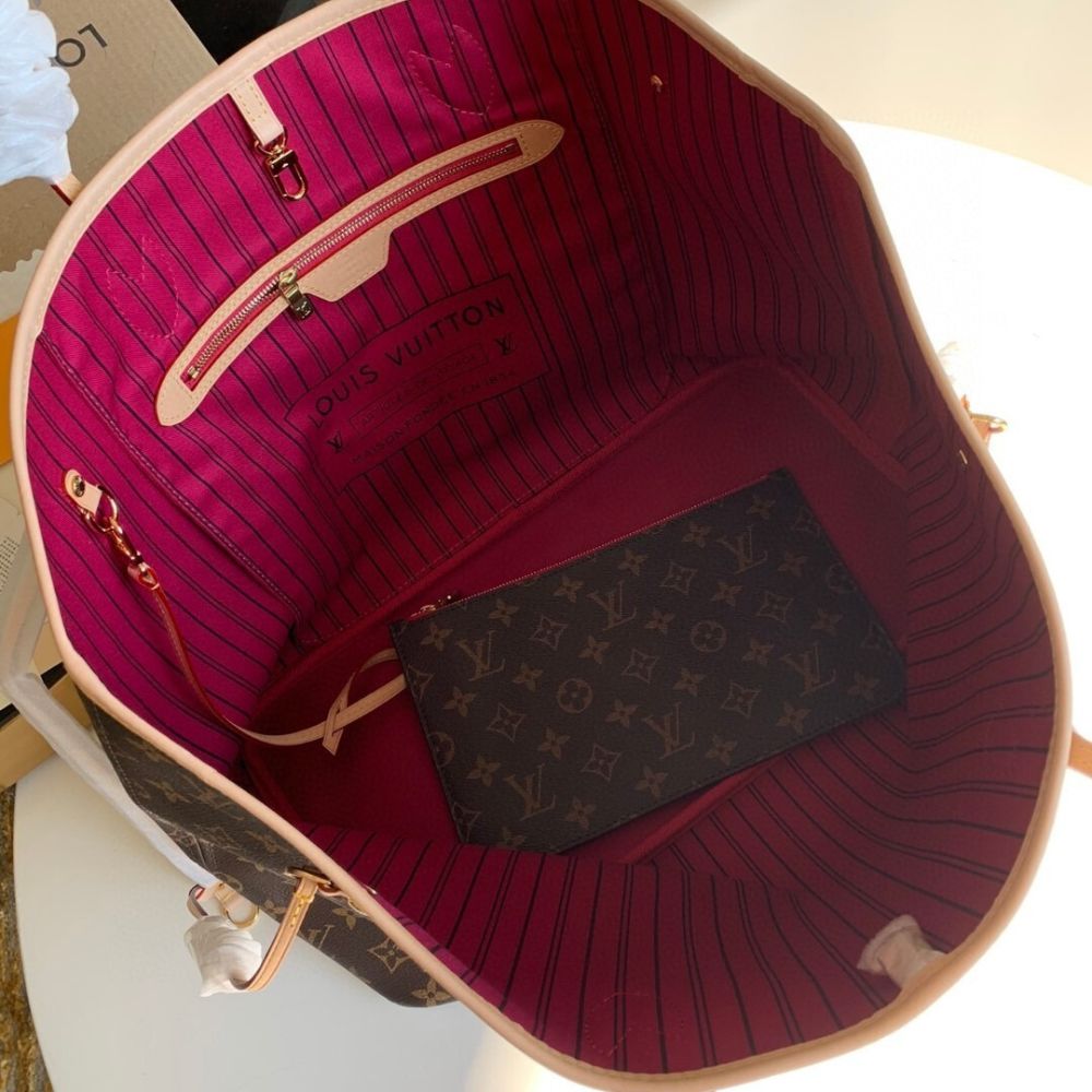 Louis Vuitton Neverfull GM Pivoine Pink 39Cm M41180 - Image 5