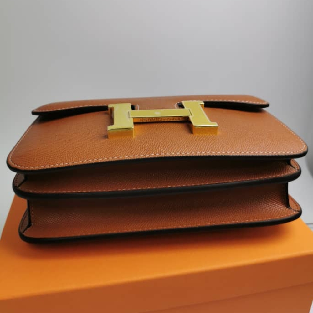 Hermes Constance 24 Togo Leather Gold Hardware Brown 24Cm - Image 4
