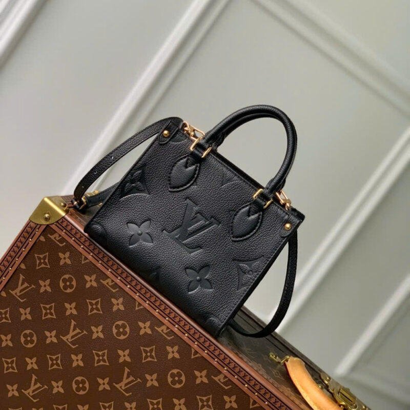 Alternative view of Louis Vuitton Onthego BB Monogram Empreinte Black 18Cm M46993
