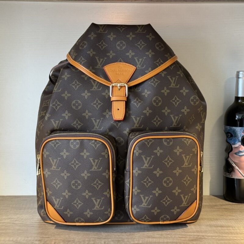 Alternative view of Louis Vuitton Montsouris Cargo Backpack Monogram Archive Brown 39Cm M14015