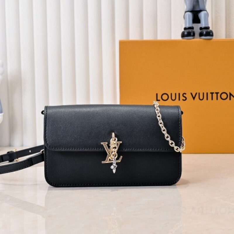 Alternative view of Louis Vuitton Wallet On Chain Lv Bloom Black 20Cm M14564