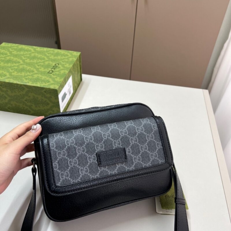 Alternative view of Gucci Small Gg Crossbody Bag Black 23Cm