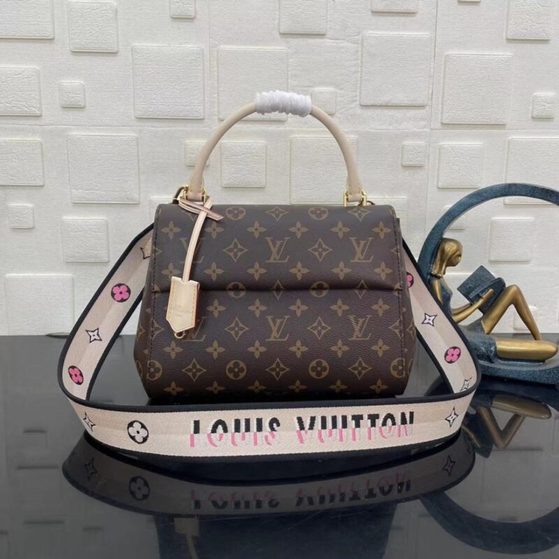Alternative view of [Super Vip 1:1] Louis Vuitton Cluny BB Bag Monogram Brown 28Cm M46372