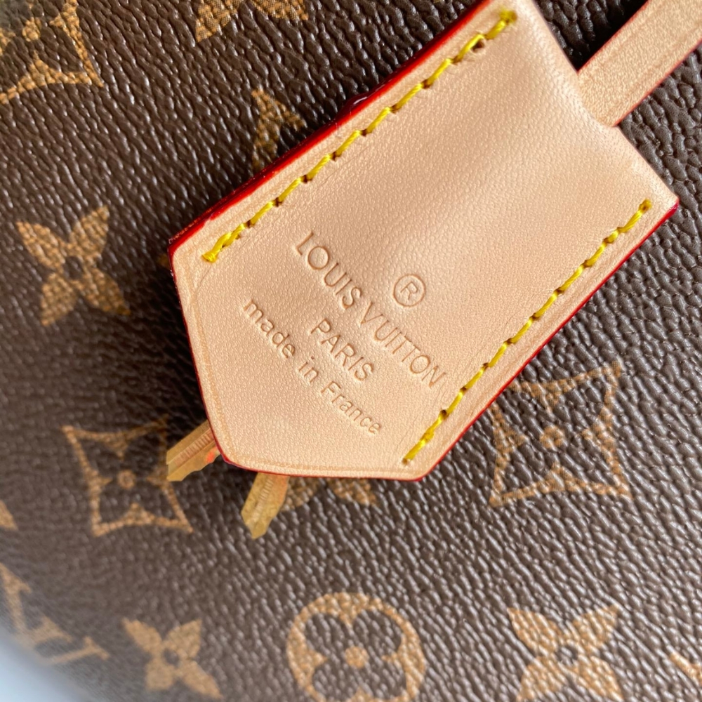 Louis Vuitton Montaigne BB Monogram Coated Canvas Brown 29Cm M41055 - Image 6