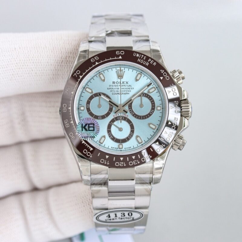 Alternative view of [Super Vip 1:1] Rolex Cosmograph Daytona Silver Blue 40Mm 126506 0002