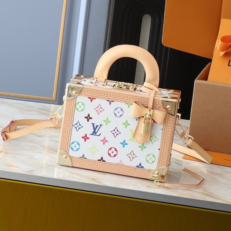 Alternative view of Louis Vuitton X Murakami Petite Valise Monogram Canvas White 22Cm M13125