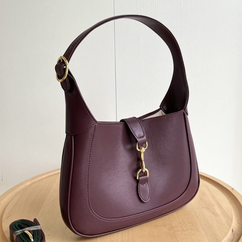 Alternative view of Gucci Jackie 1961 Medium Tote Bag Rosso Ancora Leather 27Cm 810232 Aaddx 6449