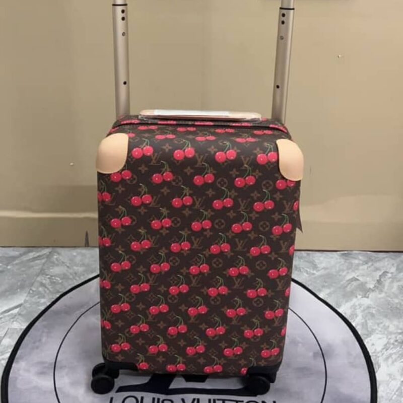 Alternative view of Louis Vuitton X Takashi Murakami Horizon 55 Monogram Cherry 55Cm M13789