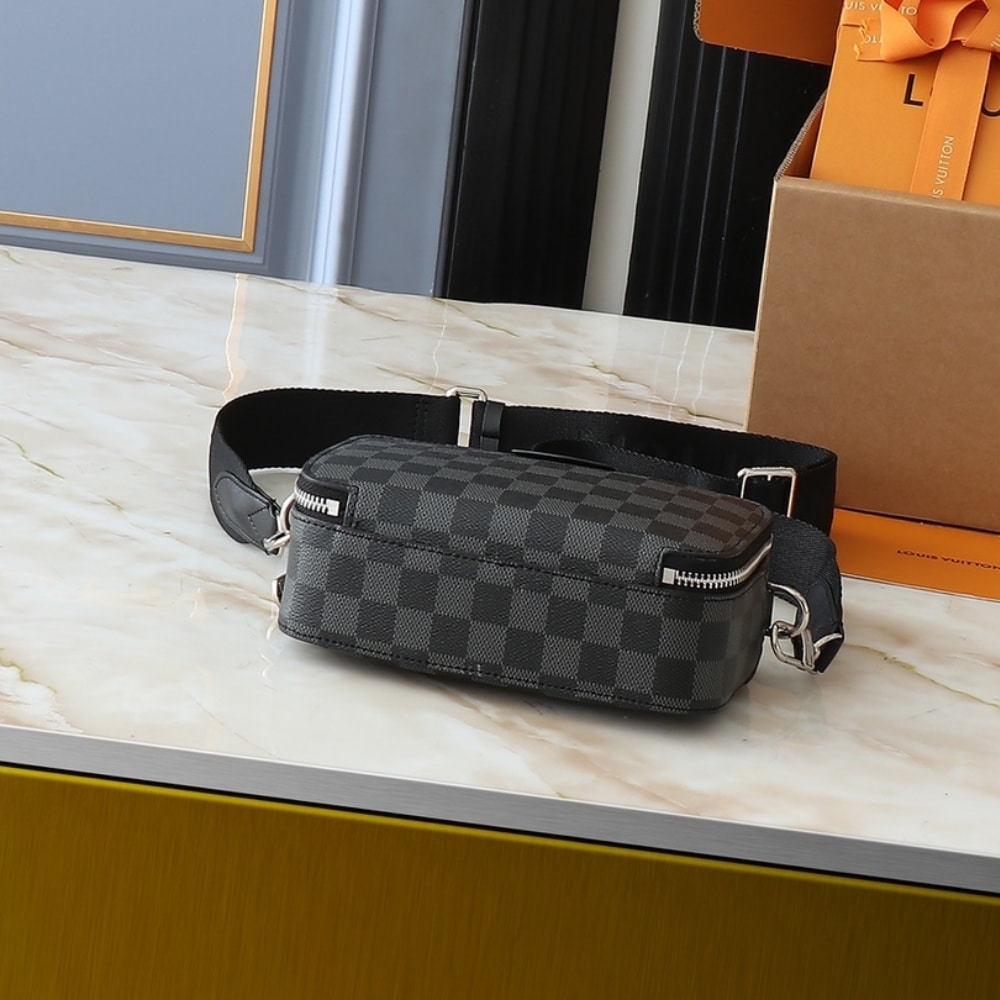 Louis Vuitton Lv Alpha Wearable Grey And Black 18M - Image 4
