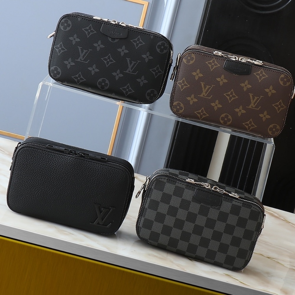 Louis Vuitton Lv Alpha Wearable Grey And Black 18M - Image 5