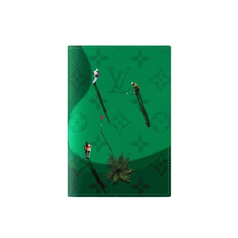 Louis Vuitton Passport Cover Golf Green 14Cm M14875