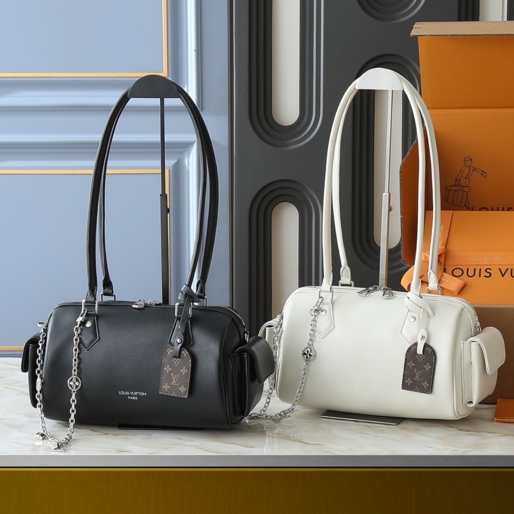 Louis Vuitton Speedy Cargo Vibe Black 28Cm M12934 - Image 3