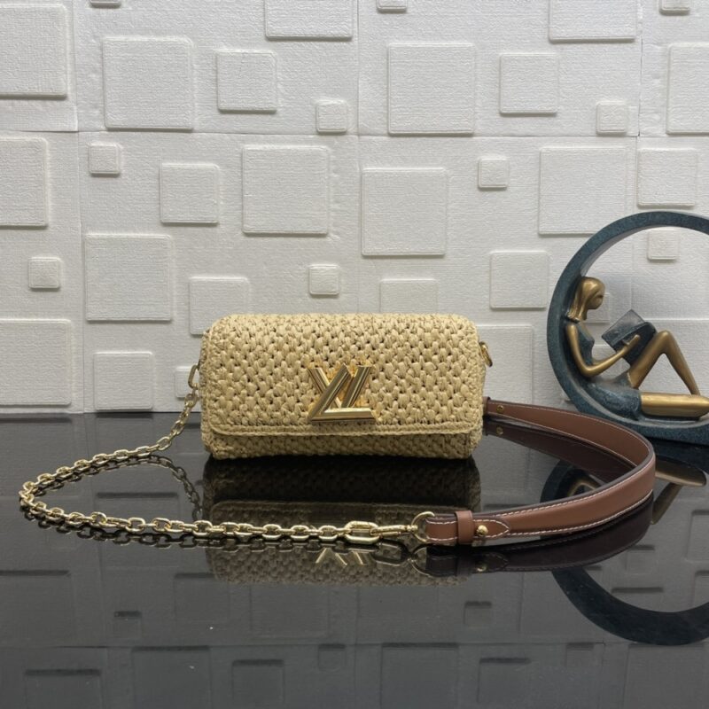 Alternative view of [Super Vip 1:1] Louis Vuitton Bolsa Twist West Natural 24Cm M25030