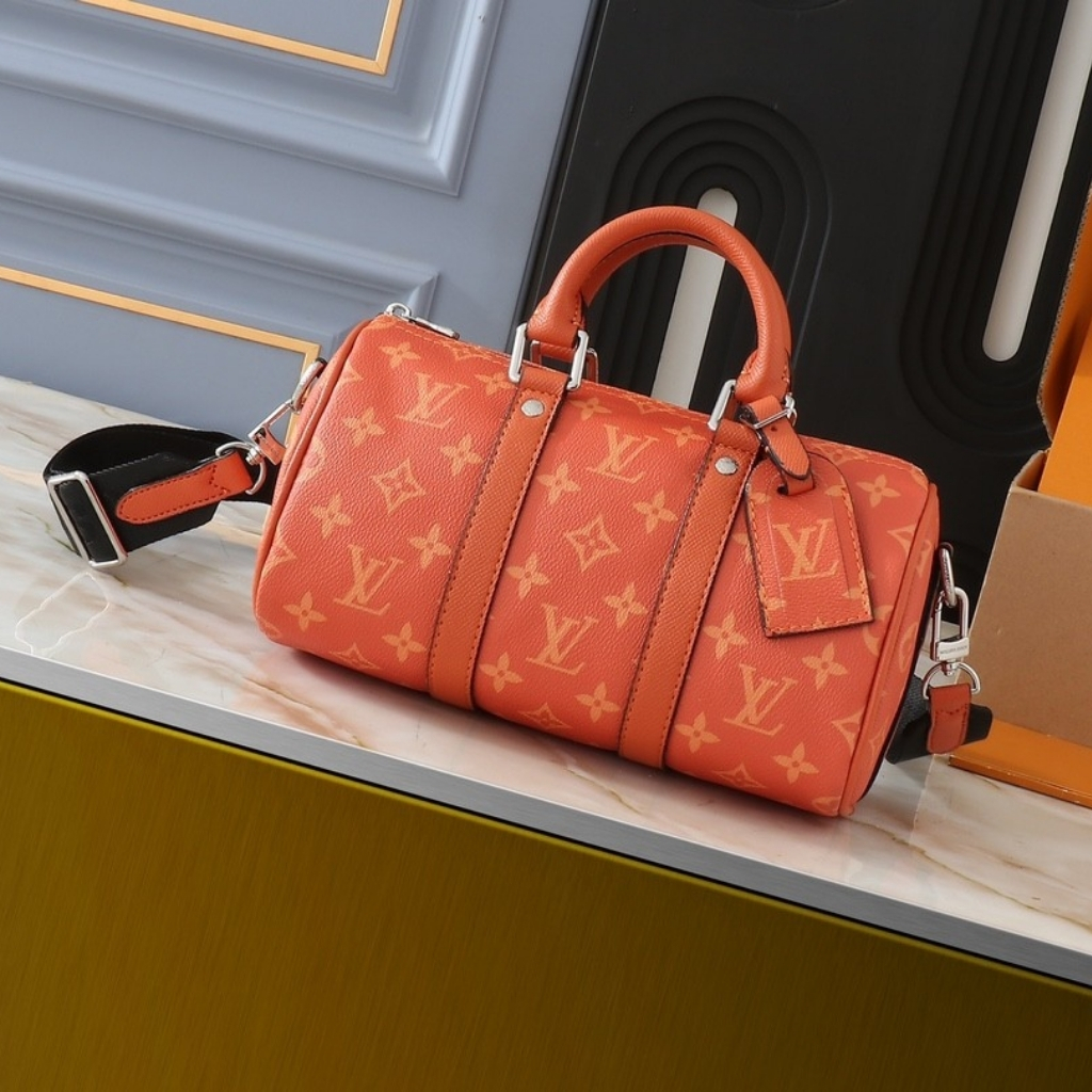 Louis Vuitton Keepall Bandoulière 25 Tangerine 25Cm M31044 - Image 2
