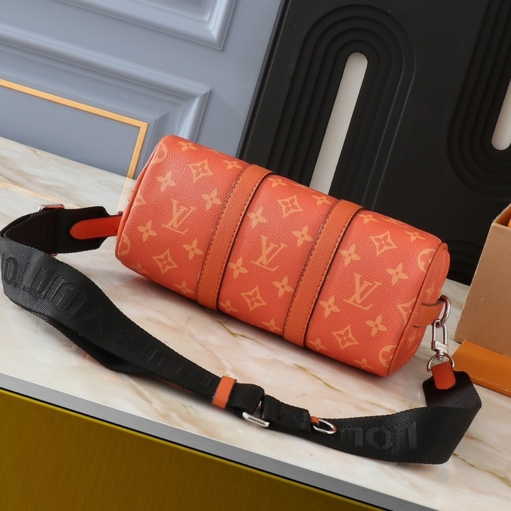 Louis Vuitton Keepall Bandoulière 25 Tangerine 25Cm M31044 - Image 5