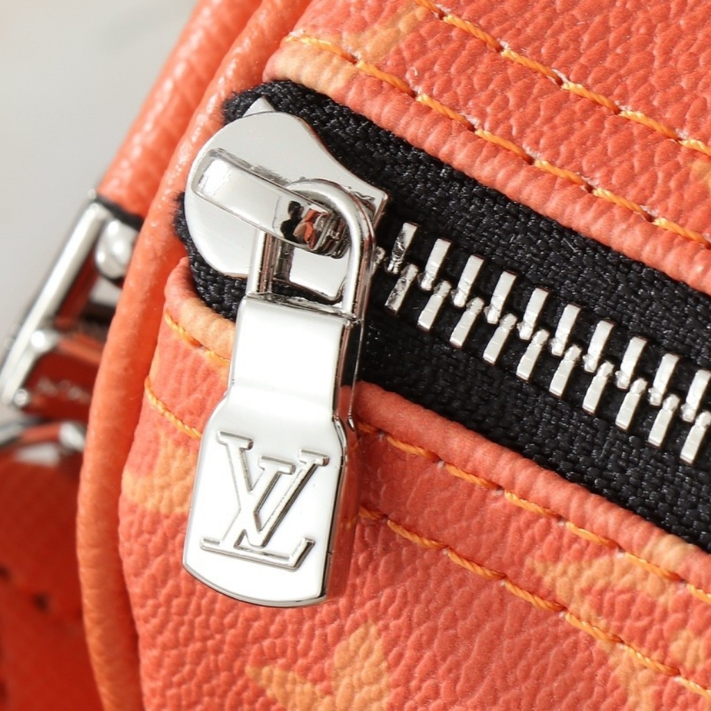 Louis Vuitton Keepall Bandoulière 25 Tangerine 25Cm M31044 - Image 7