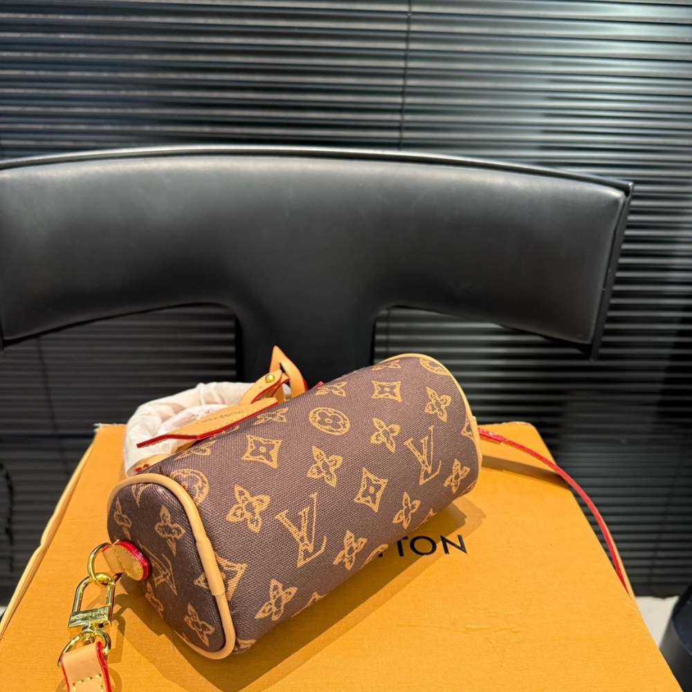Louis Vuitton Nano Speedy Monogram Origine Ebene 16Cm M27610 - Image 7