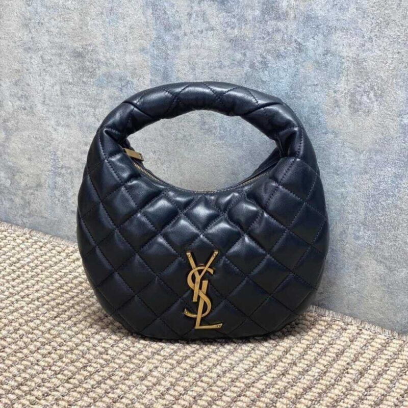 Alternative view of [Super Vip 1:1] - Saint Laurent Icarino Mini In Quilted Nappa Leather Black 19Cm 871329AAANG1000
