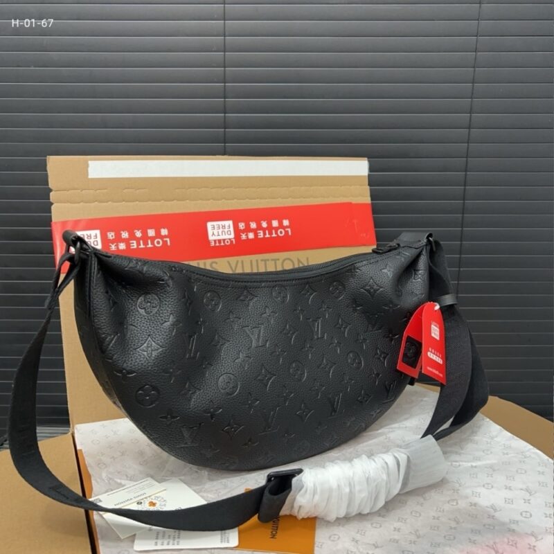 Alternative view of Louis Vuitton Hamac PM Bag Black Monogram Shadow 28Cm M12510