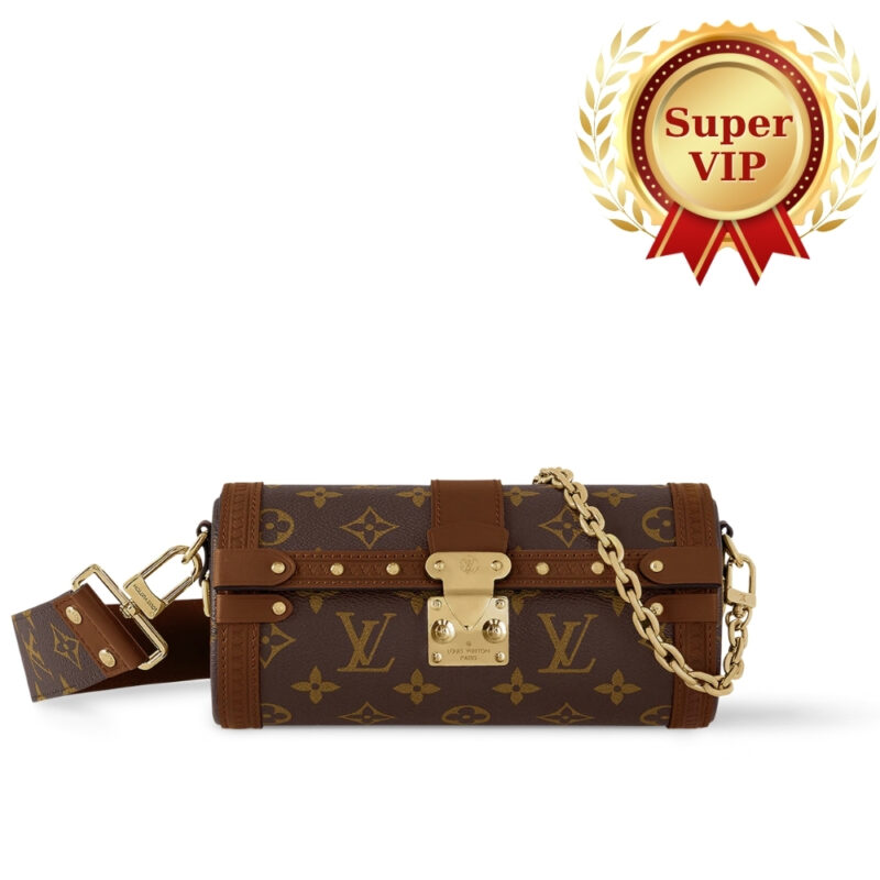 [Super Vip 1:1] Louis Vuitton Papillon Trunk Monogram Coated Canvas 19Cm M57835