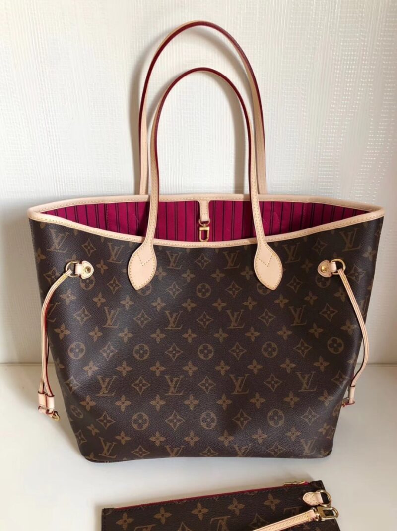 Alternative view of Louis Vuitton Neverfull MM Pivoine Pink 31Cm M41178