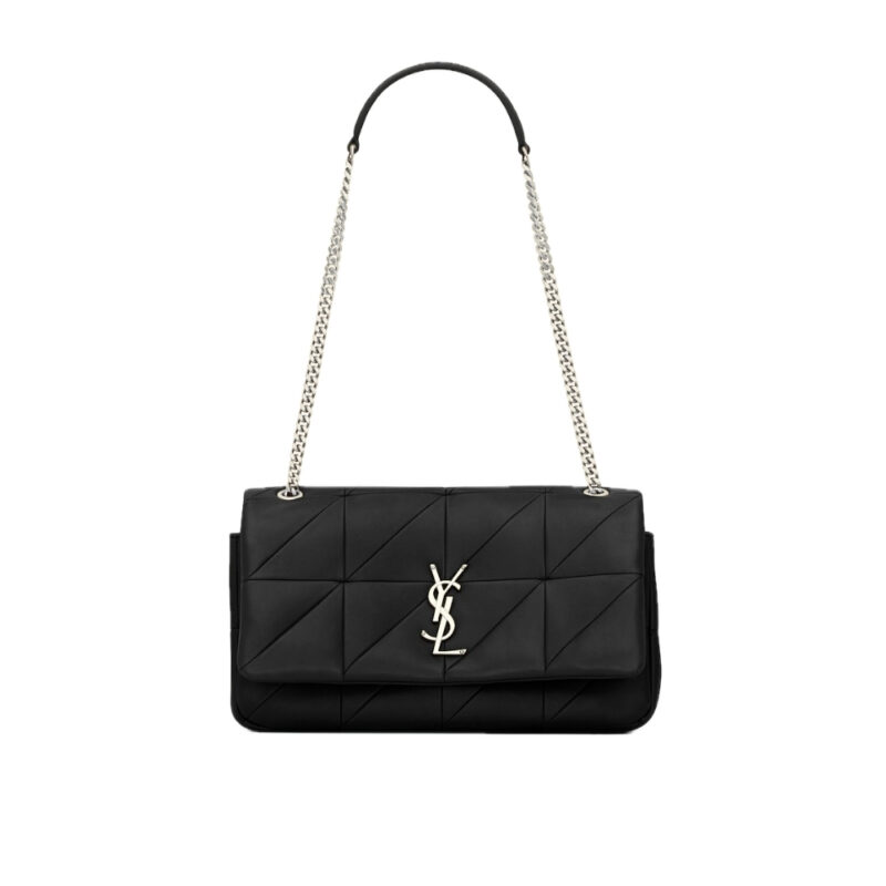 Saint Laurent Jamie Medium In Black Silver Hardware 26Cm