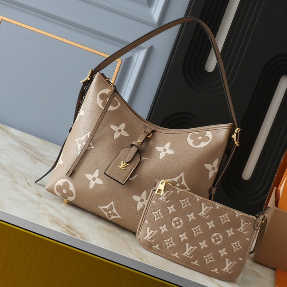 Louis Vuitton Carryall PM Crème Beige 29Cm M47180 - Image 2