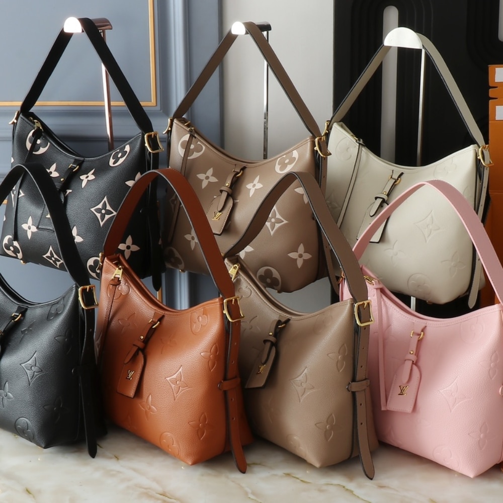 Louis Vuitton Carryall PM Monogram Empreinte Turtledove 29Cm - Image 3